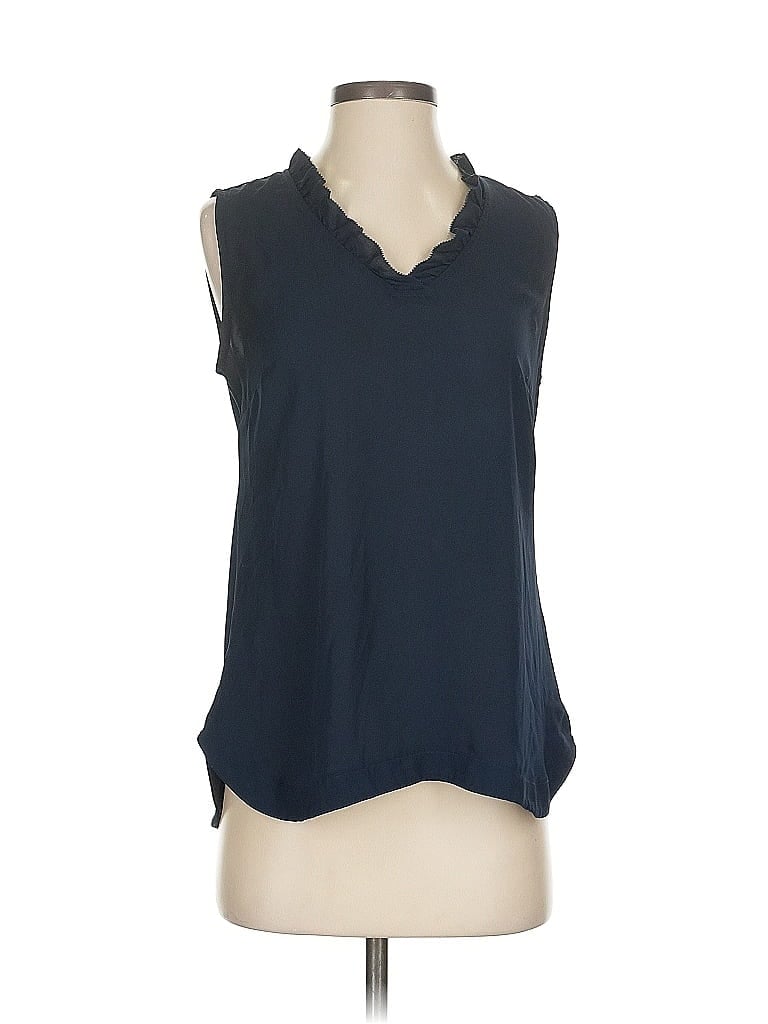 ANN TAYLOR FACTORY Pre-owned Sleeveless Blouse In Blue