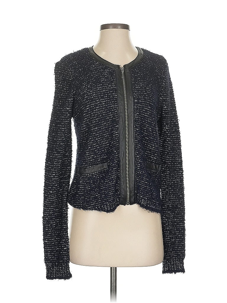 Pre-owned Joie Cardigan Sweater In Black