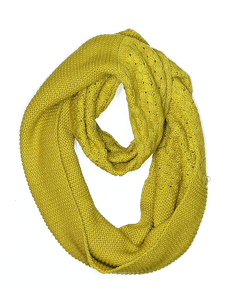 Pre-owned Unbranded Scarf In Yellow