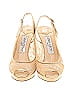 Jimmy Choo Gold Tan Heels Size EU 36 - photo 2