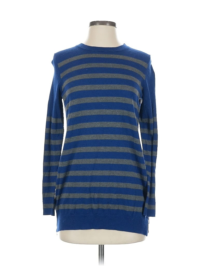 Pre-owned Ann Taylor Pullover Sweater In Blue