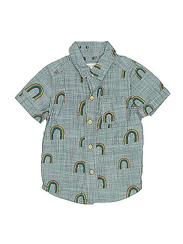 Cat & Jack Short Sleeve Button-Down Shirt (view 1)