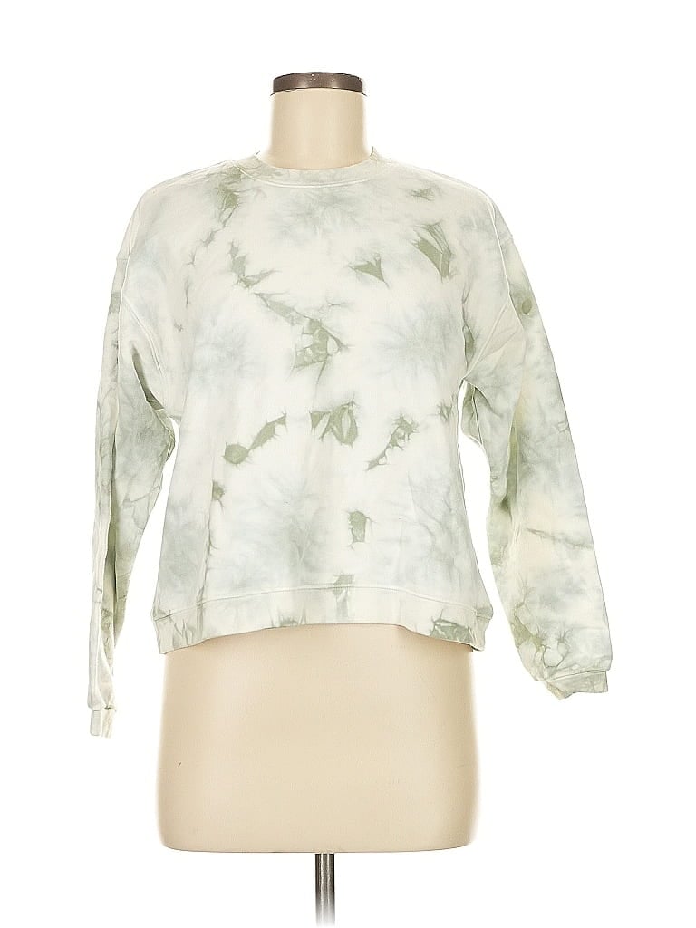 Pre-owned Madewell Sweatshirt In Green