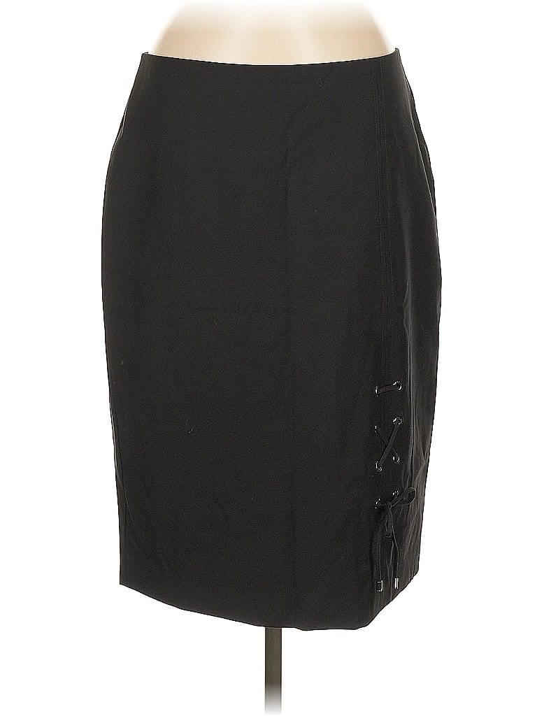 Pre-owned Talbots Formal Skirt In Black