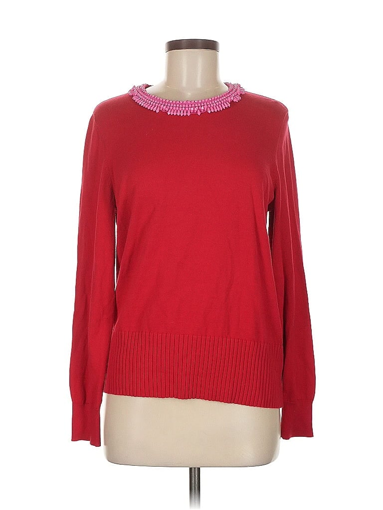Click to view more detailed imagery on our partner's website Pre-owned Talbots Pullover Sweater In Red