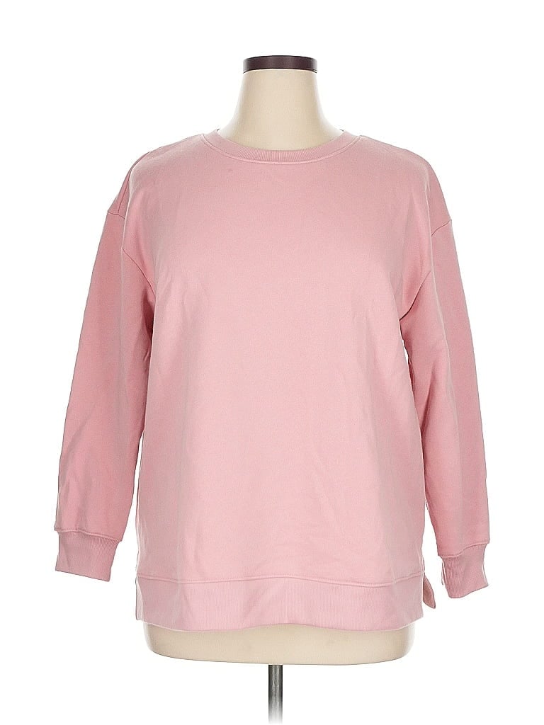 Pre-owned Terra & Sky Sweatshirt In Pink