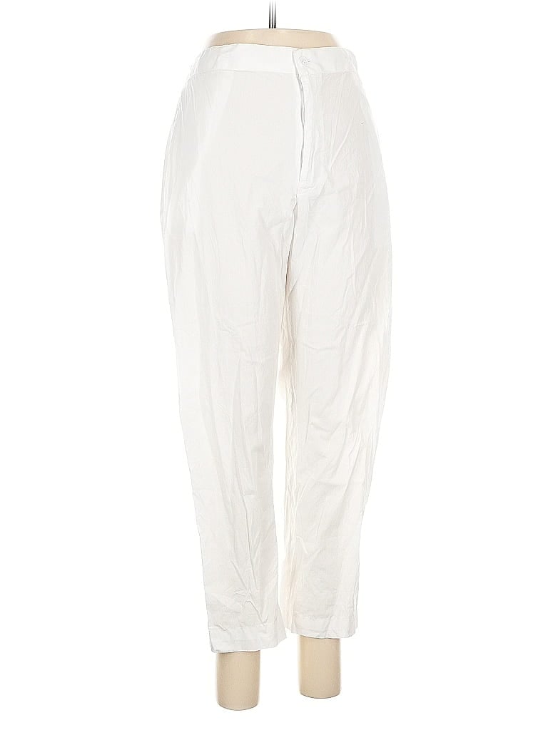 Pre-owned Unbranded Casual Pants In White