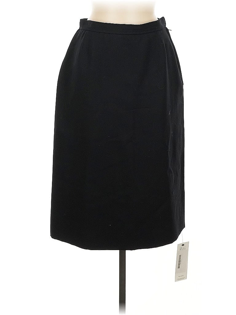 YVES SAINT LAURENT RIVE GAUCHE Pre-owned Casual Skirt In Black