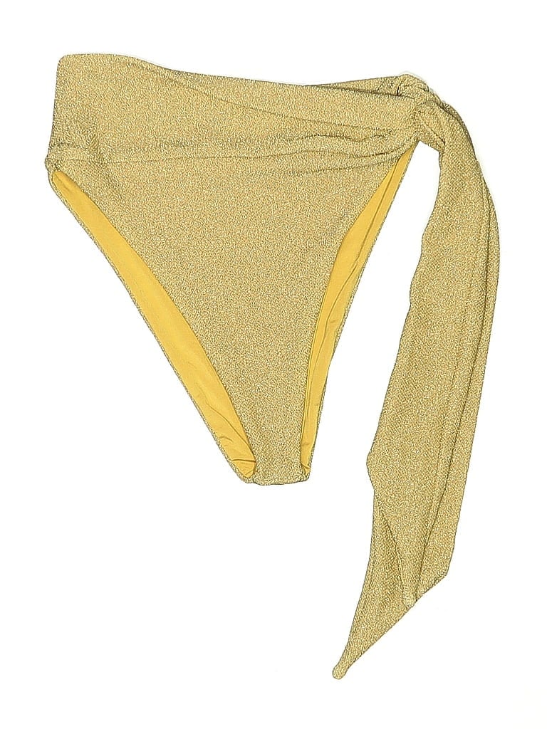 Pre-owned Beachriot Sport Swimsuit Bottoms In Gold