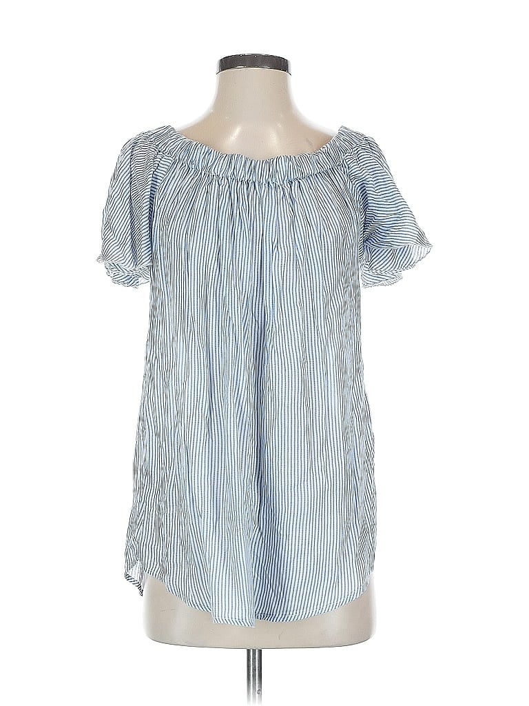 Pre-owned Grand & Greene Short Sleeve T-shirt In Blue