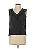 Zara Basic Black Sleeveless Blouse Size L - photo 1
