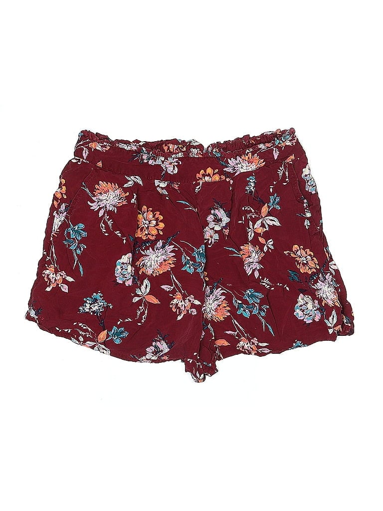 Click to view more detailed imagery on our partner's website Pre-owned Abound Shorts In Burgundy