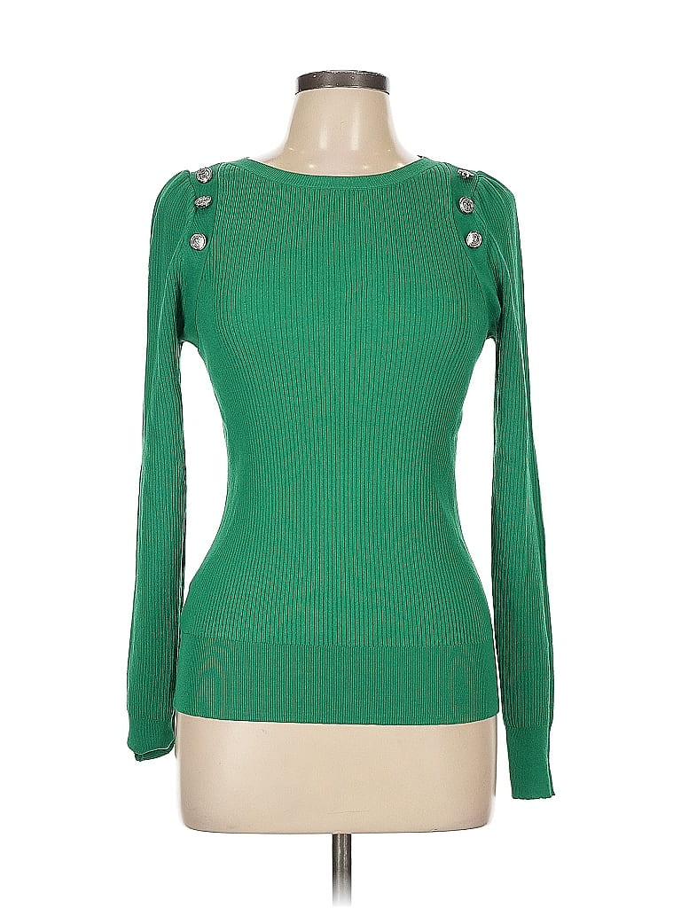 Pinko Green Pullover Sweater Size L 74 off ThredUp