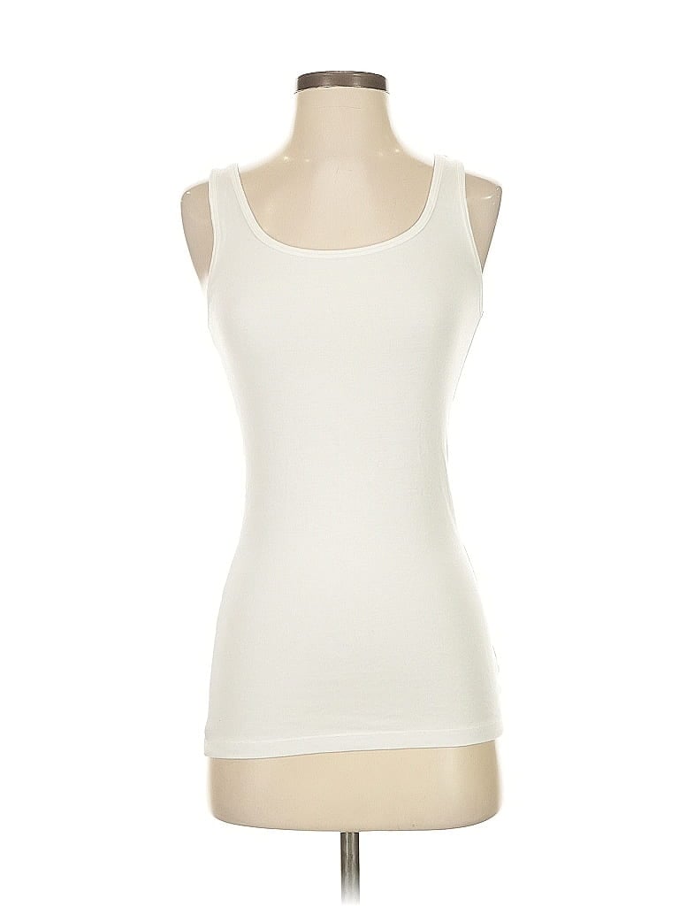 Pre-owned Gap Sleeveless T-shirt In White