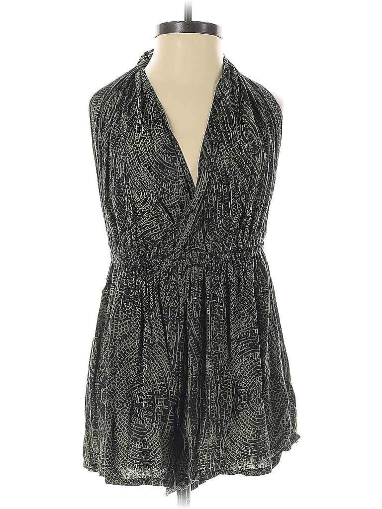 Pre-owned Assorted Brands Romper In Green