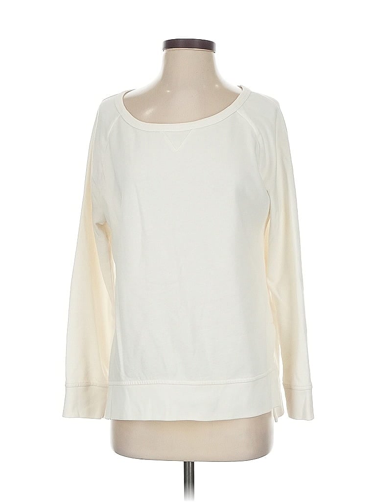 Pre-owned Gap Sweatshirt In White