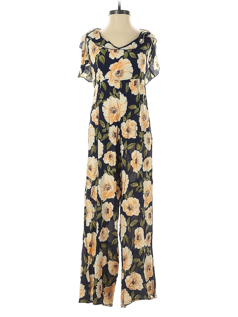 Pre-owned Forever 21 Contemporary Jumpsuit In Gold