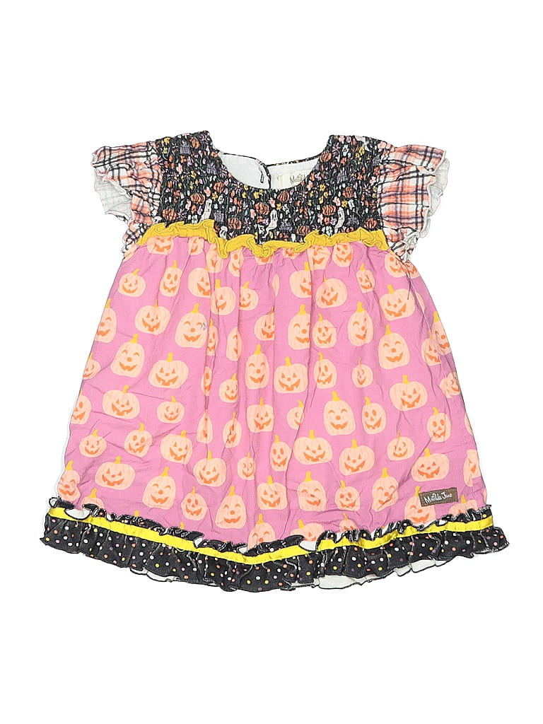 Matilda Jane 100% Cotton Yellow Pink Dress Size 4T - photo 1