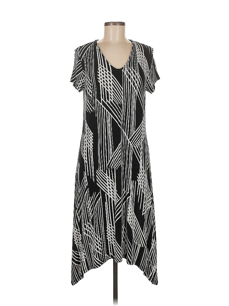Pre-owned Dana Buchman Casual Dress In Gray