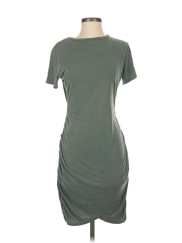 Pre-owned Express Casual Dress In Gray