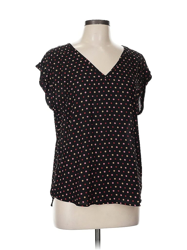 Pre-owned 7th Avenue Design Studio New York & Company Short Sleeve T-shirt In Black