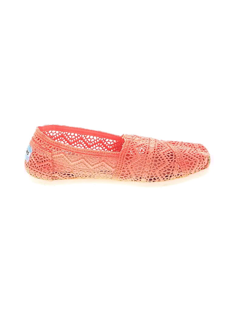 TOMS Orange Pink Flats Size 5 1/2 - photo 1