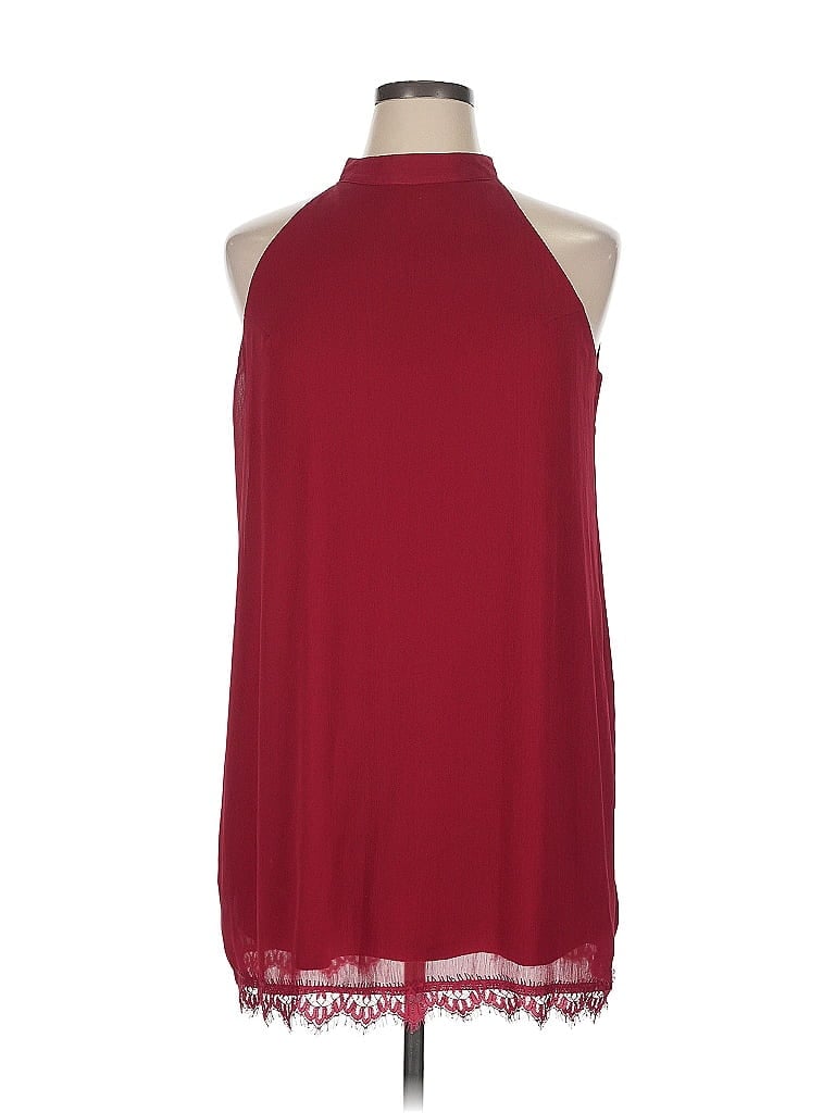 Pre-owned Unbranded Cocktail Dress In Burgundy