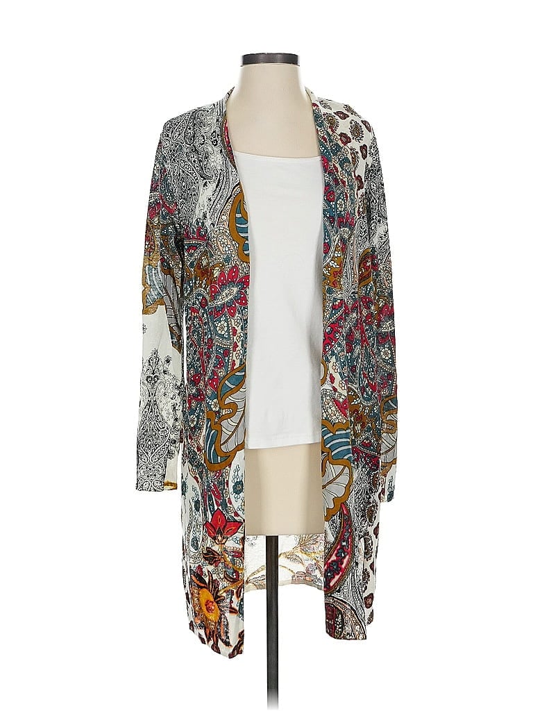 Click to view more detailed imagery on our partner's website Pre-owned Chico's Cardigan Sweater In Gray