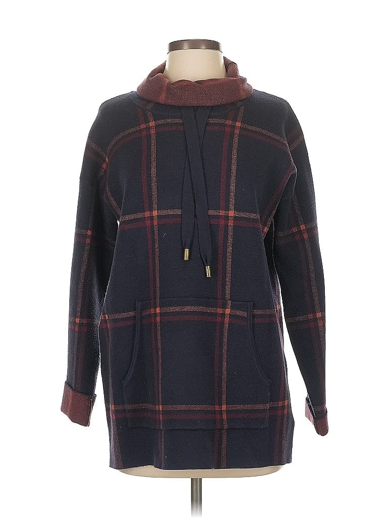 Pre-owned Max Studio Sweatshirt In Burgundy