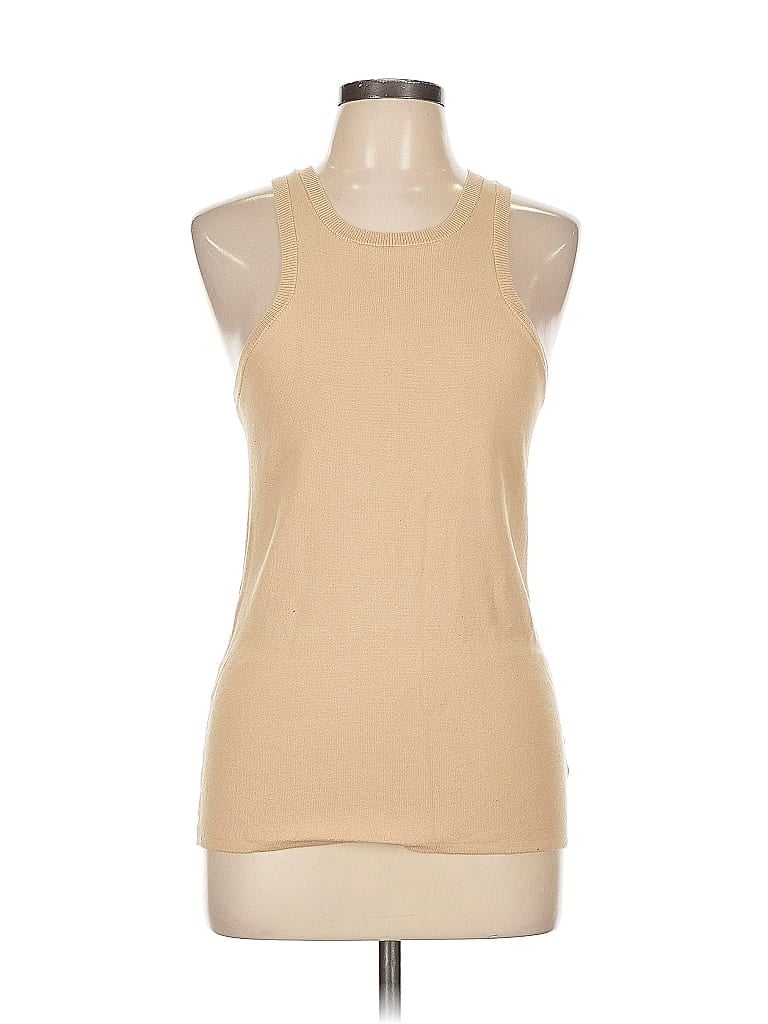 Pre-owned The Drop Sleeveless T-shirt In Brown