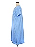 Jessica Simpson Solid Blue Casual Dress Size M - photo 5