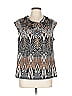 Jones Studio Silver Sleeveless Blouse Size L - photo 1