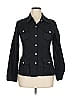XCVI Black 3/4 Sleeve Button-Down Shirt Size XL - photo 1