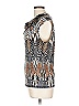 Jones Studio Silver Sleeveless Blouse Size L - photo 4