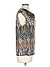 Jones Studio Silver Sleeveless Blouse Size L - photo 3