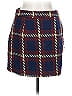 English Factory 100% Polyester Plaid Blue Casual Skirt Size L - photo 1