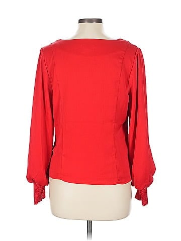 Skies Are Blue Long Sleeve Blouse (view 2)