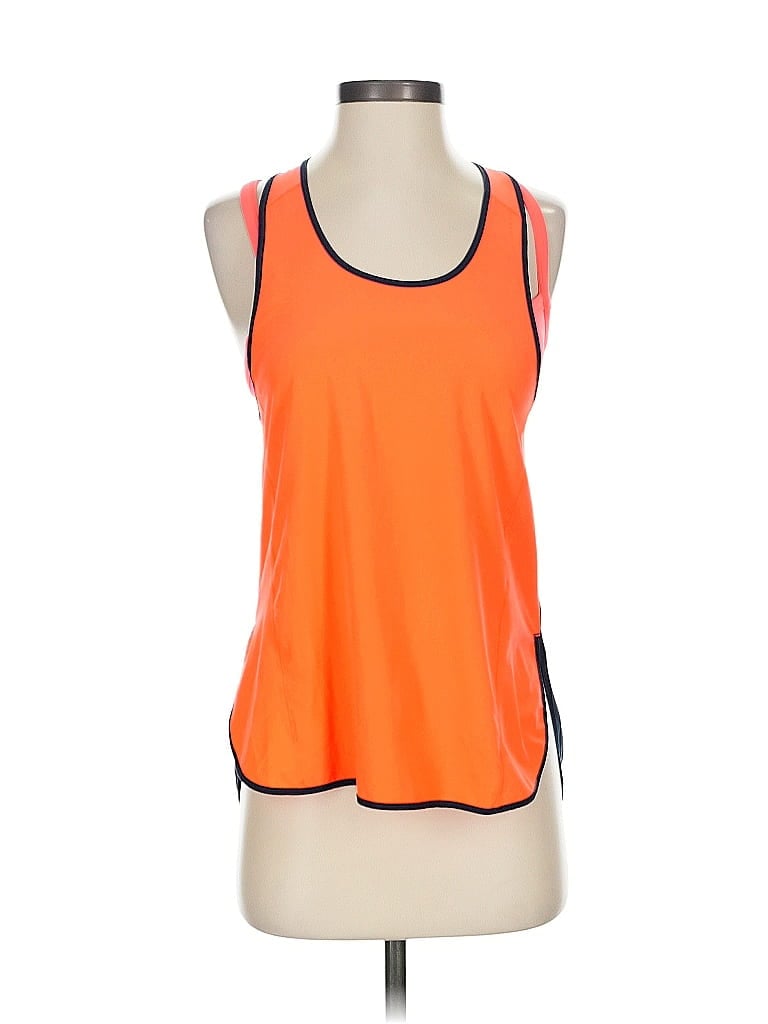 Pre-owned Lululemon Athletica Active Tank Top In Orange