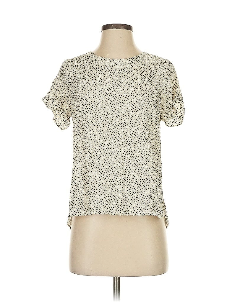 Click to view more detailed imagery on our partner's website Pre-owned Dr2 Short Sleeve Blouse In White