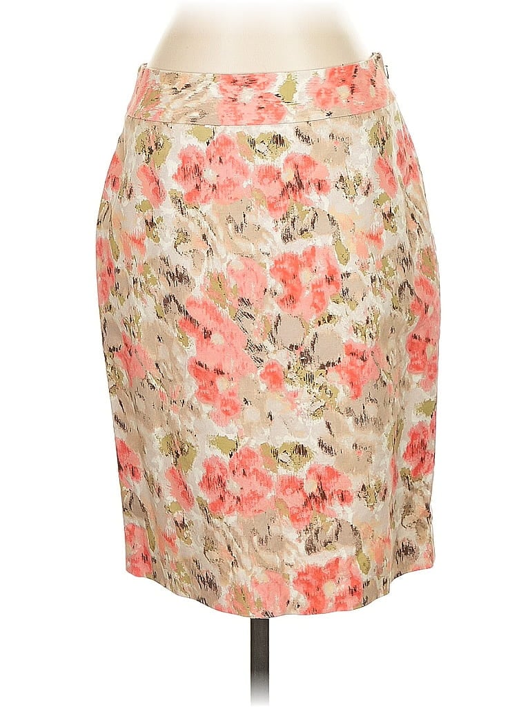 Pre-owned Halogen Formal Skirt In Brown