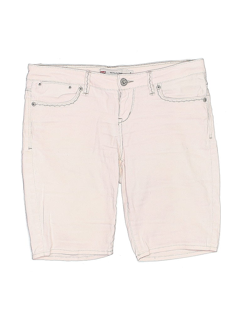 Pre-owned Levi's Denim Shorts In Pink