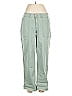 LOGO by Lori Goldstein Green Jeans Size 8 (petite) - photo 1