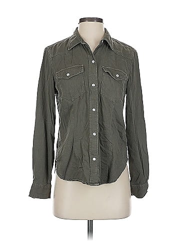 Gap Long Sleeve Button-Down Shirt (view 1)