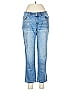 Soho JEANS NEW YORK & COMPANY 100% Cotton Hearts Blue Jeans Size 8 - photo 1
