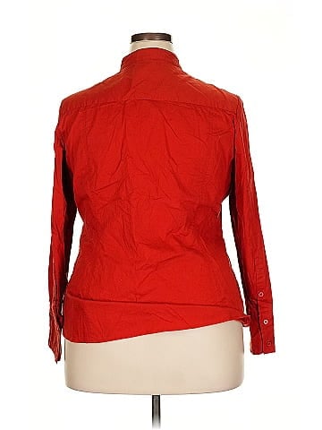 Ashley Stewart Long Sleeve Blouse (view 2)