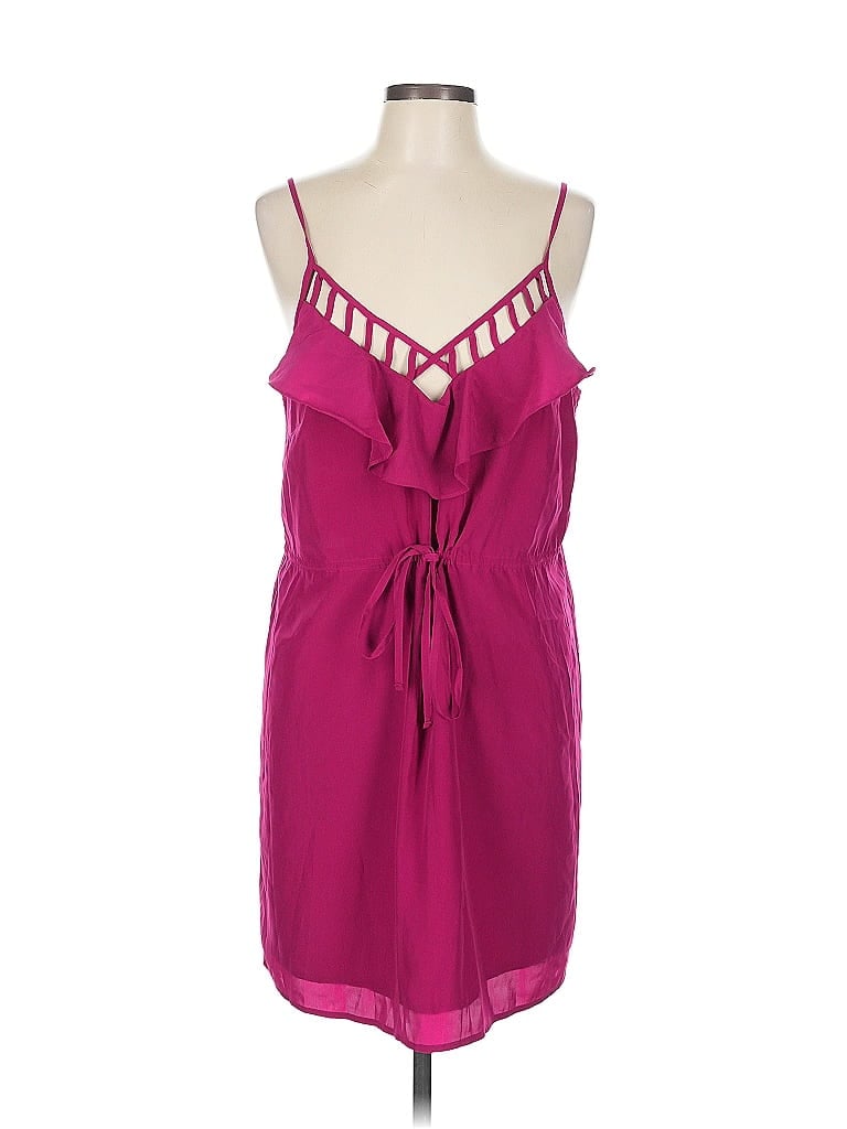 Pre-owned A.n.a. A New Approach Casual Dress In Pink