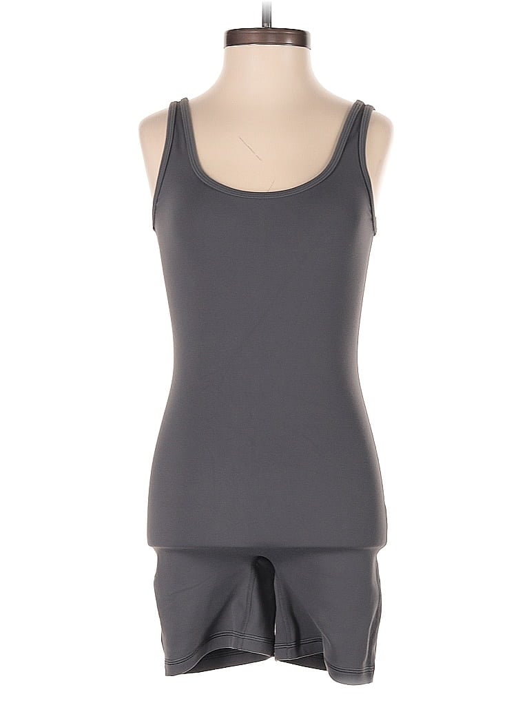 Click to view more detailed imagery on our partner's website Pre-owned Tnaction Romper In Gray