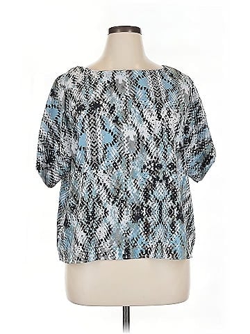 Ellen Tracy Short Sleeve Blouse (view 1)