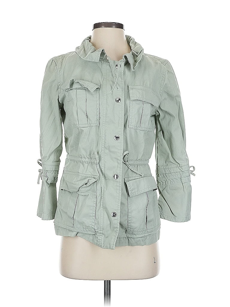 Pre-owned Banana Republic Jacket In Green