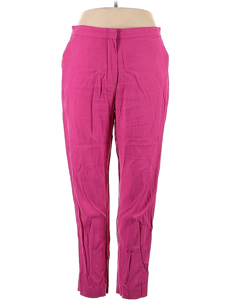 Pre-owned Mng Casual Pants In Pink